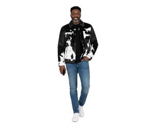 Veste d'hiver en cuir double face personnalisée pour hommes et femmes en cuir véritable peau de vache Style vintage occidental fabriqué au Pakistan - Product Image 1