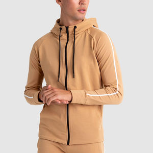 Sudaderas con capucha para hombre con fabricante OEM último diseño algodón polar personalizado liso cremallera hombres sudaderas con capucha en Pakistán hecho - Product Image 1