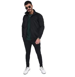 Ropa deportiva de diseño personalizado, chándales de entrenamiento para hombre, conjunto de joggers, ropa de entrenamiento sólida para correr de invierno con cremallera, chándal - Product Image 3