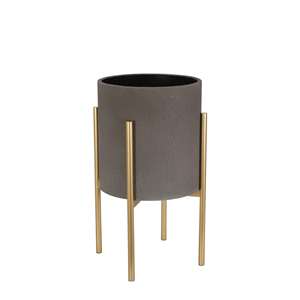 Fabricant de confiance, nouveau best-seller, jardinière à fleurs avec finition métallique, logo personnalisé pour la décoration - Product Image 3