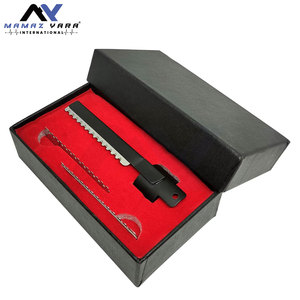 Vòng ngón tay dao cạo Chất lượng cao thép không gỉ ngón tay Vòng phong Cách cắt tóc công cụ mỏng dao cạo cắt tóc ngón tay dao cạo - Product Image 3