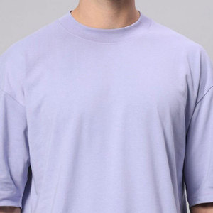 Ensemble T-shirt et short pour homme, couleur unie, respirant, tendance été, 100% coton, style streetwear - Product Image 2