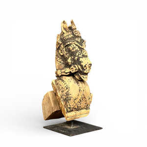 Decoración de Caballo Antiguo, Estilo Art Deco Tradicional, Diseño Abstracto de Animal Hecho a Mano para Decoración del Hogar, Sala de Estar, Bodas, Navidad - Product Image 1