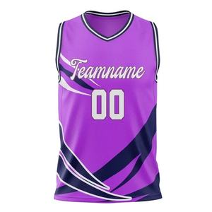 Venta al por mayor sublimación baloncesto uniforme diseño logotipo personalizado uniformes camiseta de baloncesto en blanco - Product Image 6