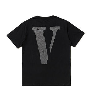 Vente en gros T-shirt personnalisé avec strass Vêtements d'entraînement personnalisés T-shirt à paillettes pour hommes avec strass T-shirt personnalisé avec strass - Product Image 2