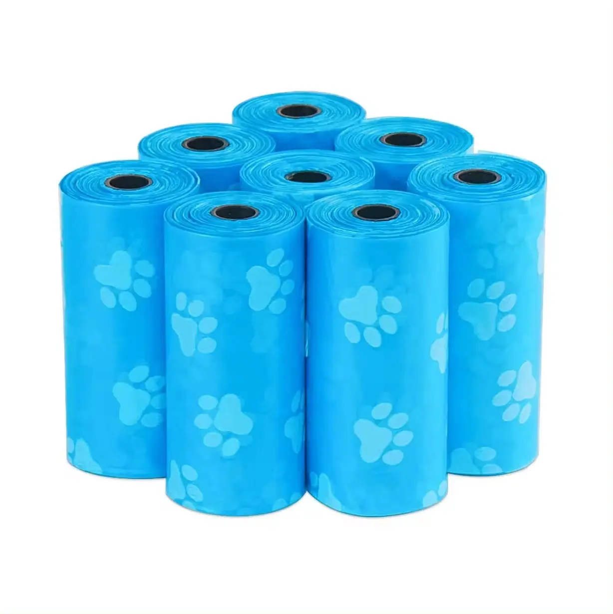インドからの持続可能な廃棄物処理のための生分解性で堆肥化可能な高品質のコーンスターチベースの犬のうんちバッグ