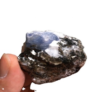 Saphir bleu brut naturel de l'Himalaya - Product Image 4