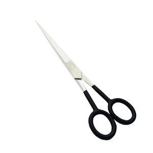 Ciseaux de coupe de cheveux de barbier de haute qualité pour les maisons et les salons utilisent des ciseaux de beauté en acier inoxydable avec poignée en PVC - Product Image 1