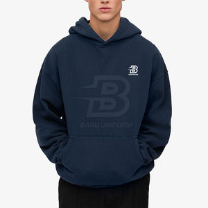 เสื้อฮู้ดโอเวอร์ไซส์ผ้าคอตตอนโอเวอร์ไซซ์เสื้อฮู้ดโอเวอร์ไซส์ดีไซน์ใหม่คุณภาพพรีเมี่ยม100% - Product Image 5