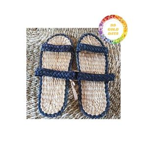 Zapatilla de jacinto de agua natural más vendida de Vietnam, perfecta para la casa del hotel o la playa, con calidad duradera y aspecto elegante - Product Image 6