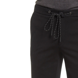 Pantalon mince d'été décontracté pour hommes Jogging respirant en maille avec pantalon élastique ample pour hommes, droit, rayé incurvé à vendre - Product Image 4