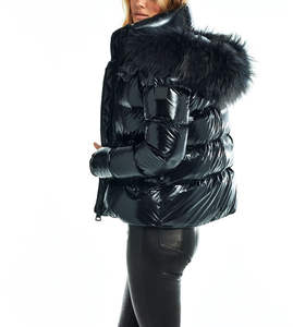 Nueva chaqueta de burbujas para mujer, recién llegado, chaqueta acolchada brillante de burbujas de Invierno y Primavera de alta calidad personalizada para mujer, tarifa al por mayor OEM - Product Image 6