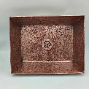 อ่างล้างจานทองแดงแบบเดี่ยวทนทานอ่างล้างจานดีไซน์ใต้น้ำไร้กาลเวลาสำหรับห้องครัวใดๆ - Product Image 2