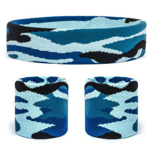Wholesale Custom Sweatband Wristband Cotton Accessory Sport Sweatband <b>Headband</b> - Product Image 2