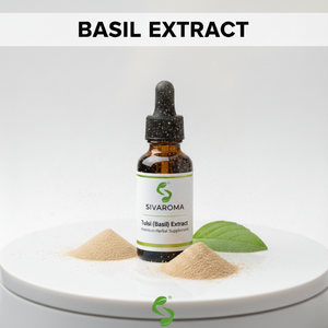 Poudre d'extrait de Tulsi (basilic) sauvage de qualité assurée pour les acheteurs en gros dans les industries botaniques et végétales - Product Image 5