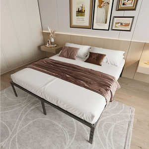 Cadre de lit en métal au design moderne, durable, abordable et facile à assembler - Product Image 3