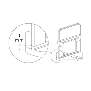 Distanziatori per Piastrelle RLS HD 1 mm ad Alta Densità, Elementi di Livellamento da 12 mm, Confezione da 100 Pezzi - Product Image 4