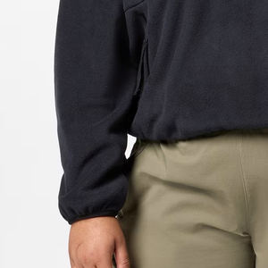 Sudadera Moderna para Mujer con Cuello Alto, Color Sólido, Mangas Largas, Ajuste Cómodo y Relajado, Ropa Casual con Logotipo Personalizable - Product Image 3