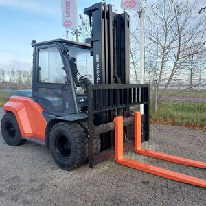3 Ton Diesel Forklift 2-3 Stage Mast Long Fork 7ton <b>Lifting</b> Capacity - Product Image 1