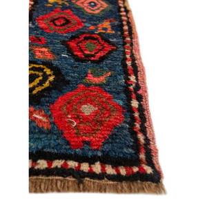 พรมขนสัตว์ถักมือลายดอกไม้สีชมพูและสีม่วง Aalam Paem-239 สำหรับตกแต่งห้องนั่งเล่นในบ้าน พรมจาอีปุร์ สหรัฐอเมริกา - Product Image 4