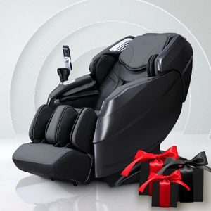Fauteuil de massage complet avec points de massage, gravité zéro, extra large, shiatsu, inclinable, modes de chauffage lombaire et des mollets, compression d'air - Product Image 1