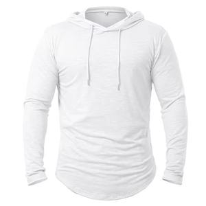Sweat à capuche à manches longues pour homme, 100% coton, respirant, mode streetwear d'hiver, vêtement simple, polyvalent, tendance - Product Image 2