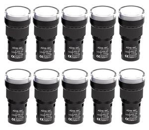 ไฟแสดงสถานะ LED 120V ประหยัดพลังงานโคมไฟนำร่องพร้อมตัวเรือนพลาสติกสำหรับแผงควบคุมและใช้ในอุตสาหกรรม - Product Image 1