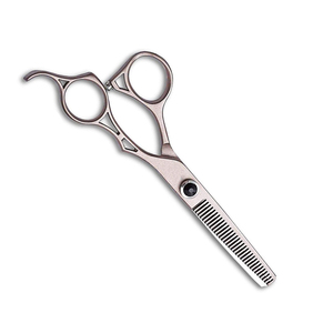 Tijeras de adelgazamiento del cabello al por mayor Tijeras de corte de cabello Hoja recta y afilada Tijeras de adelgazamiento para salón de belleza con tornillo elegante - Product Image 3