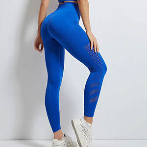 Meilleure qualité Oem séchage rapide taille haute Legging Sexy femmes entraînement mais ascenseur entraînement de gymnastique Leggings sans couture pour les femmes pantalon de sport - Product Image 5