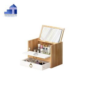 Best seller Mirror On Lid Eco-Friendly Wood Packing <b>Small</b> <b>Boxes</b> With Logo Custom Sets Jewelry Wood From Vietnam For Wholesalers - Product Image 4