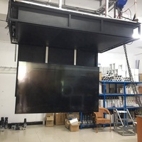 Support mural motorisé pour téléviseur JGST 75-86 pouces avec inclinaison à 105 degrés, en acier laminé à froid, certifié CE, compatible avec les écrans plats