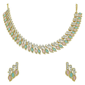 Leafy Elegance Necklace Set - Product Image 3