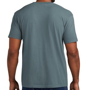 2025 meilleur Design hommes à manches courtes T-Shirts bonne qualité 100% coton tissé solide motif Design 180 grammes tissu poids blanc - Product Image 2