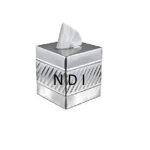 Boîte à mouchoirs en acier inoxydable de qualité supérieure pour la décoration de table, avec finition brillante pour la décoration - Product Image 1