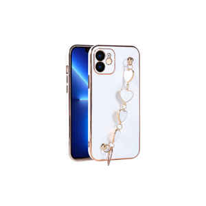 Étui de protection en silicone TPU blanc de qualité supérieure TYGO pour iPhone 11 avec un motif de cœur de dessin animé - Product Image 1
