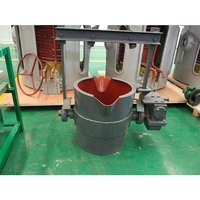 Grande louche de coulée de fontaine, louche de coulée de Type coulissant en acier Ductile