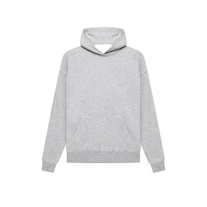 Sweat-shirt à capuche unisexe en coton polaire à manches longues pour hommes, survêtement d'hiver avec logo personnalisé, style hip-hop, 100% coton - Product Image 3