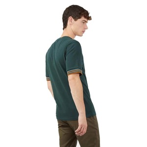 T-shirts de haute qualité couleur personnalisée 100% coton biologique sur mesure Ringer College Boy t-shirts fabriqués au Pakistan - Product Image 1