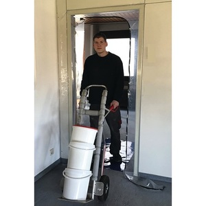 <b>Dust</b> Protection Door DUO 1 Film 1 Roll Adhesive Tape <b>Cloth</b> 2.2 X 1.1m KIRCHNER S-Shape 7m X 36.6mm Suitable Office Supplies - Product Image 1