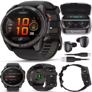 Meilleure nouvelle montre connectée GPS Fenix 8 43 mm, AMOLED, pour activités de plein air et fitness - Product Image 1