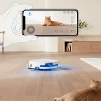 T90 Pro Omni Robot Vacuum Cleaner Kontrol Aplikasi Nirkabel Pembersih Lantai Otomatis Penyapu Kering dan Basah Daya Hisap 30000Pa Smart Hotel