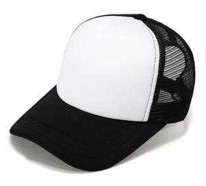 Chapeaux de camionneur en daim noir Snapback 5 panneau chapeau de camionneur brodé chapeau de camionneur Patch personnalisé - Product Image 1