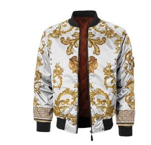 2025 Men's Customized Lightweight Eco-Friendly Breathable High Quality Bomber Jacket Comfortable Slim Fit Sportswear Stand - Product Image 3