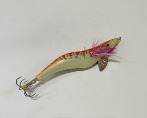 Filet de pêche usine de porcelaine bonne qualité voir joli gabarit de calmar lumineux avec crochet appâts de pêche aux crevettes dures leurres de pêche s'attaque - Product Image 4