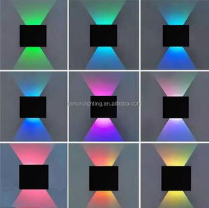 Benory 24V 12W loxone lên xuống Đèn tường Dali KNX PWM DMX RGBW Đèn tường IP65 CCT có thể điều chỉnh màu trắng ngoài trời thông minh dẫn chiếu sáng - Product Image 2