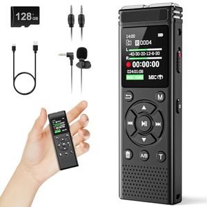 Grabadora de Voz Digital de Plástico de 136 GB, Reproducción de 12-15 Horas, Dispositivo de Grabación de Audio con Cancelación de Ruido, Activación por Voz, Repetición A-B, MP3 - Product Image 1