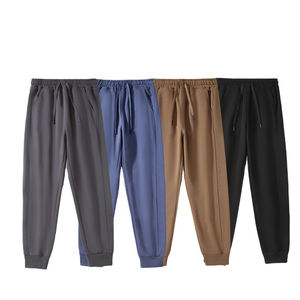 Premium Quality Anti-wrinkle Men Sweat Pant Light Weight Plain Dyed Cheap Rate Men <b>Trouser</b> with Fully Customized Design & color - Product Image 1