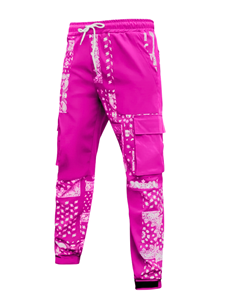 Wholesale High-Quality Printed Sweatpants - Customizable Unisex Cotton Joggers for Bulk Orders - Product Image 4