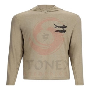 Nueva Sudadera con Capucha de Pesca Personalizable de Manga Larga Transpirable UPF 50 para Hombre - Precio Económico, Colores y Tallas Personalizables - Product Image 1