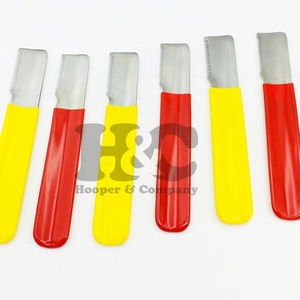 Nuevas llegadas: Cuchillos de pelaje para perros terrier con mango de madera, productos y suministros para mascotas, cuchillo de pelaje para perros y gatos - Product Image 4